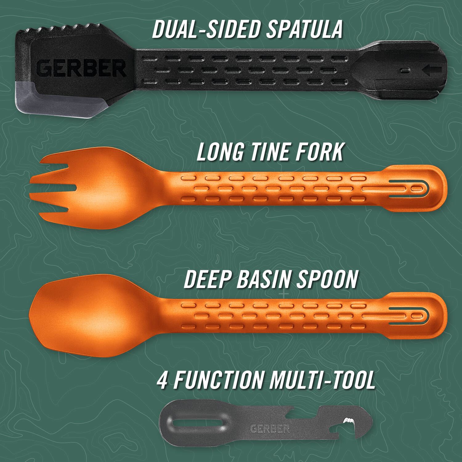 ComplEAT Utensil Set - Burnt Orange