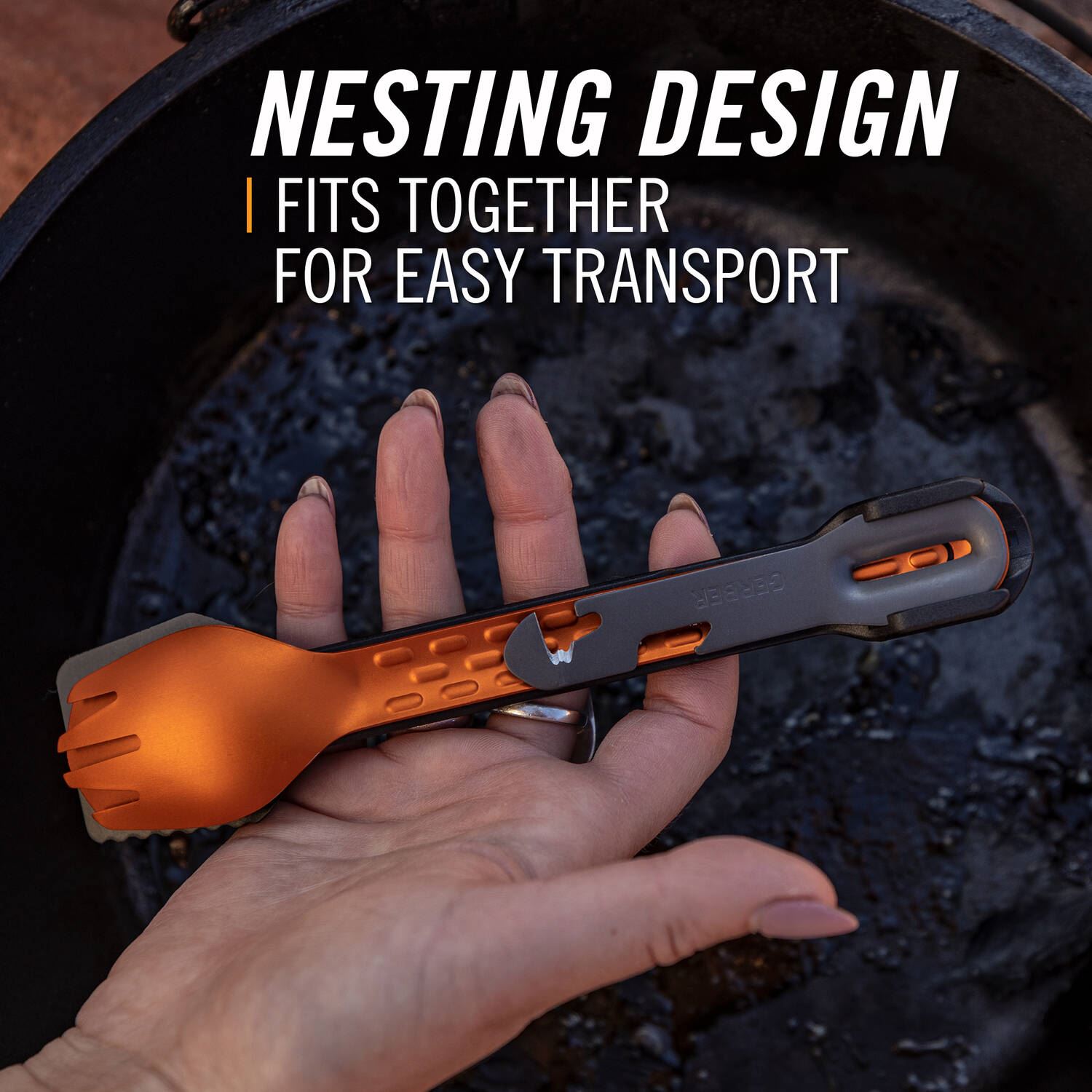 ComplEAT Utensil Set - Burnt Orange