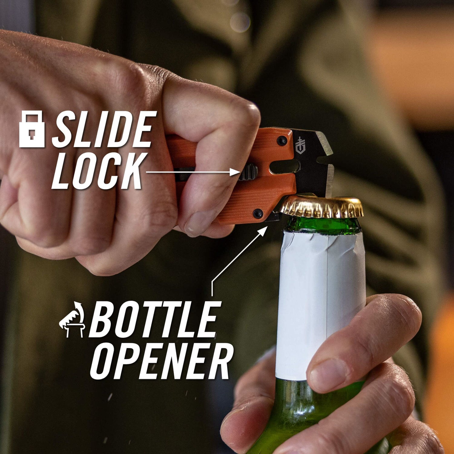 Prybrid Utility Clip - Burnt Orange