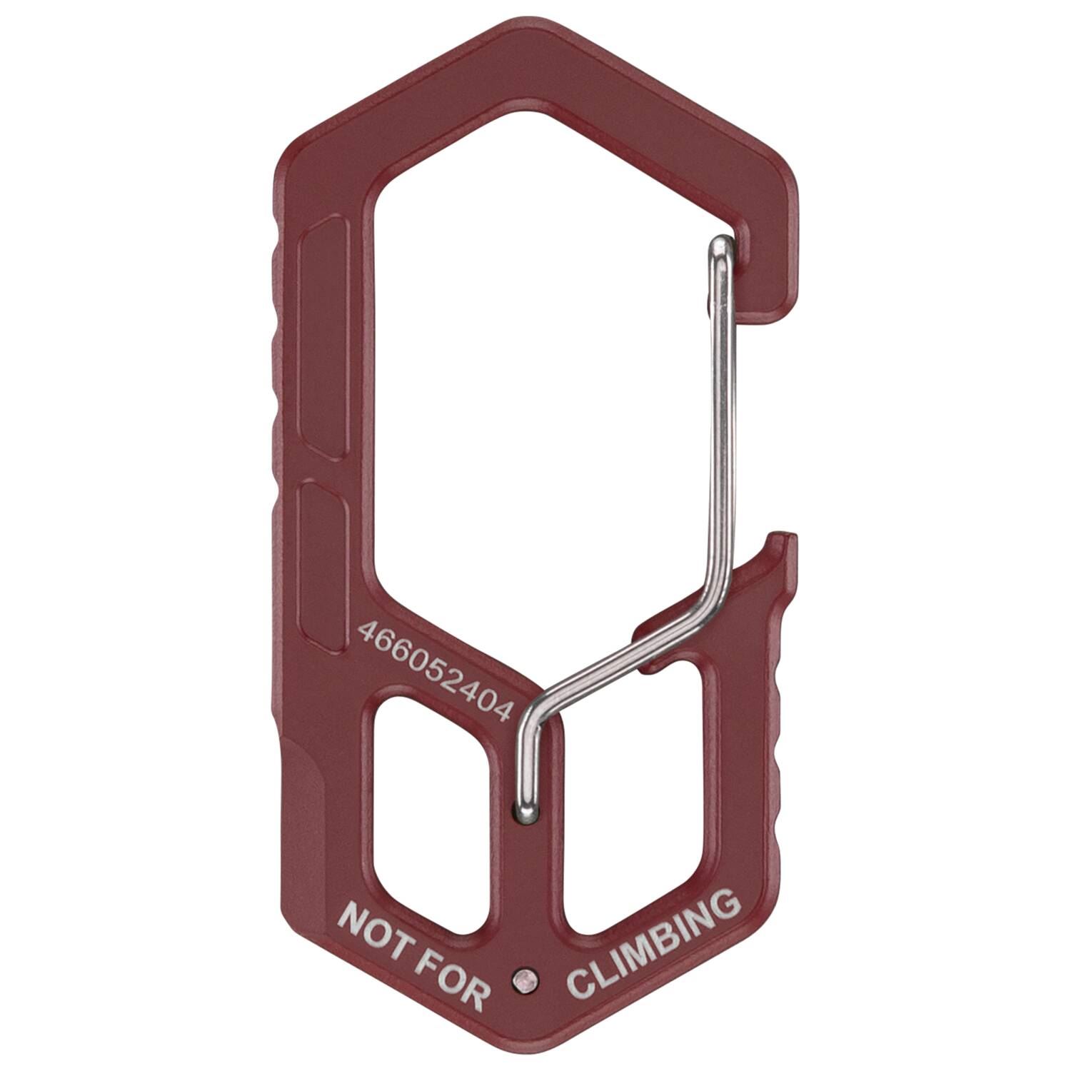 Carabiner - Drab Red