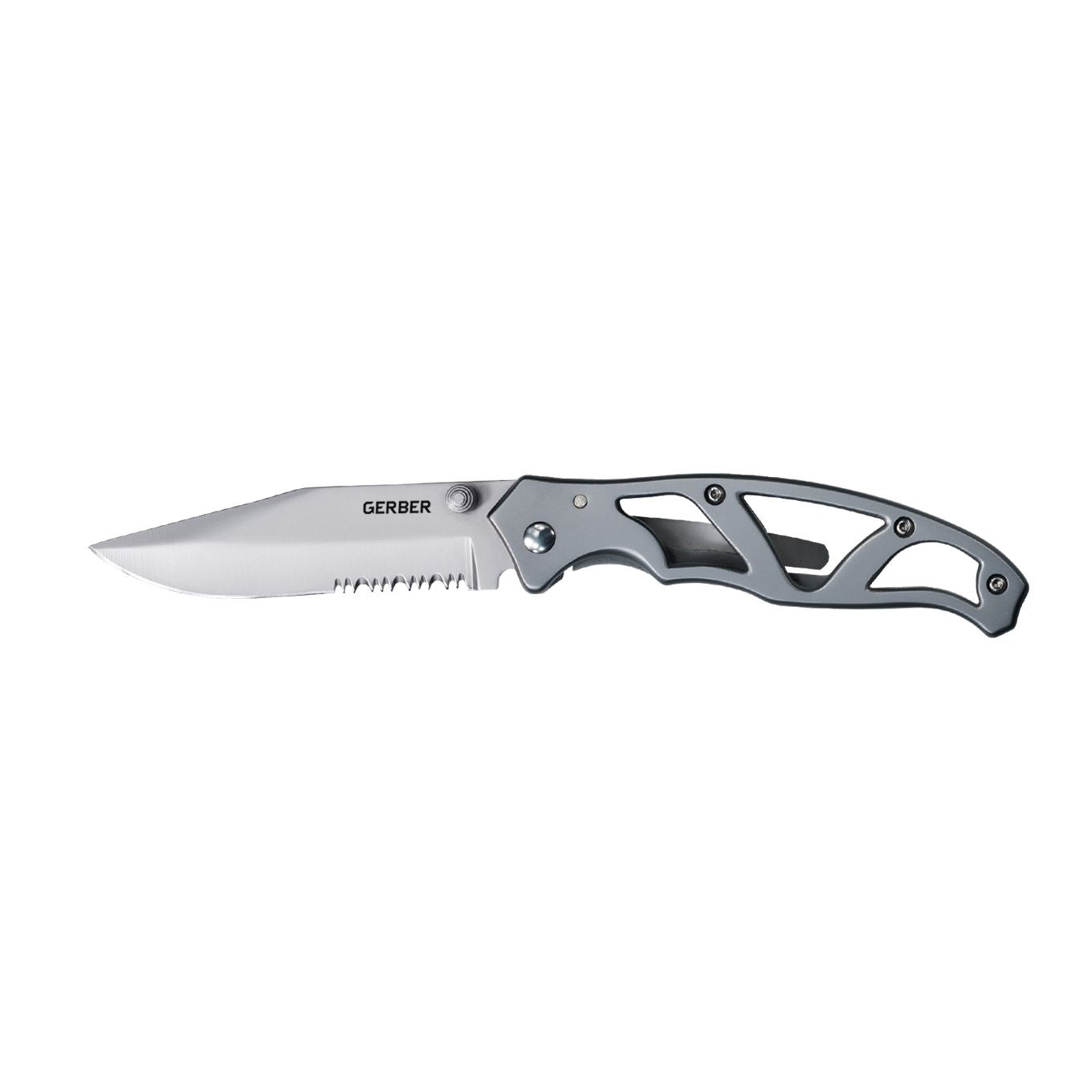 Paraframe II - Stainless, Serrated