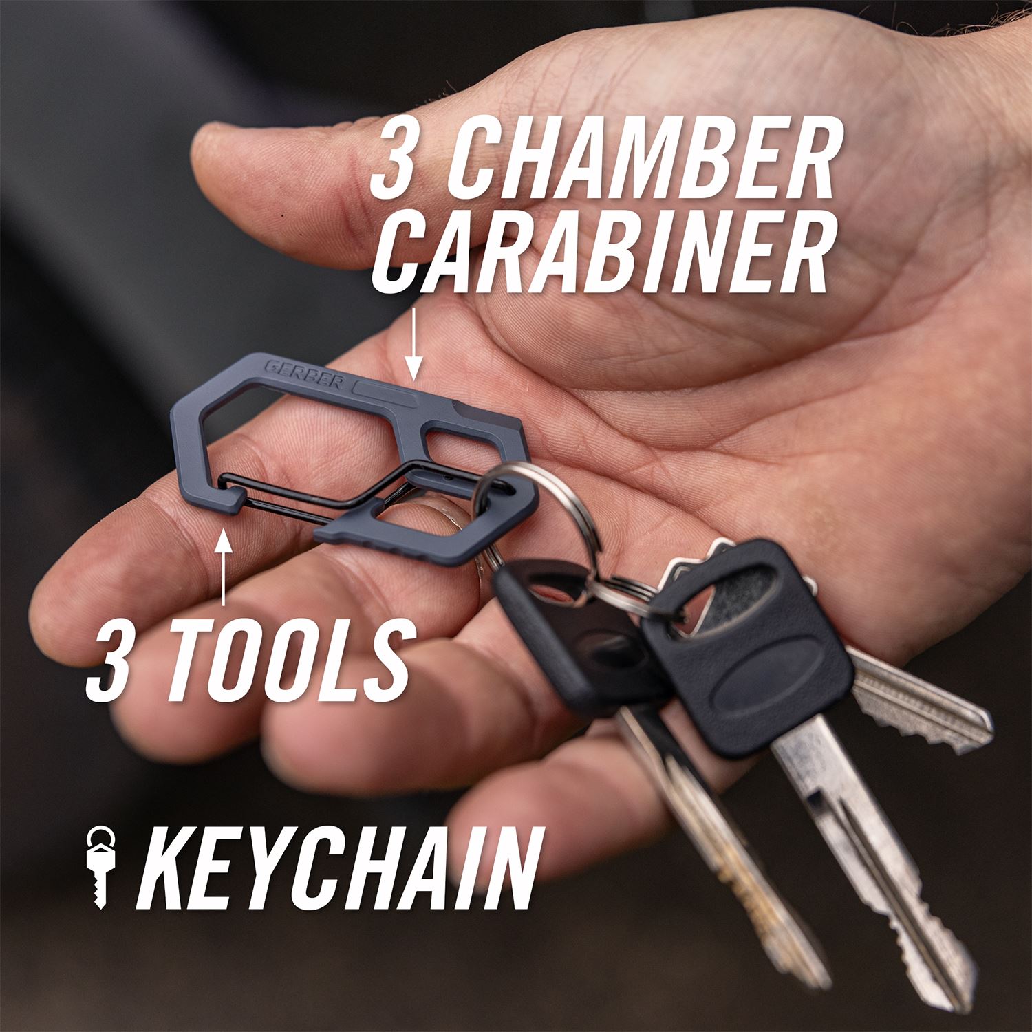 Carabiner - Urban Blue