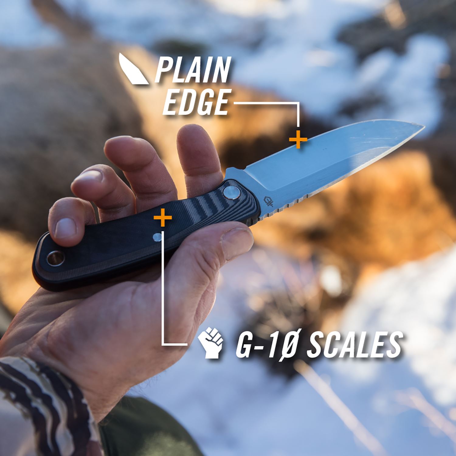 Downwind Drop Point - Black – Gerber Gear