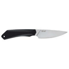 Gerber Forefront fixed blade knife with a black textured handle shown against a plain white background 